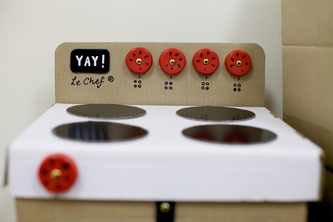 We Built A Cardboard Kitchen