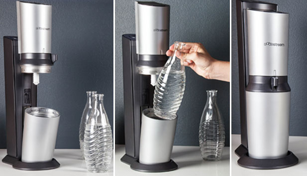 Making carbonated water with the Soda Stream