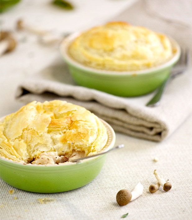Chicken And Mushroom Pies Yuppiechef Magazine