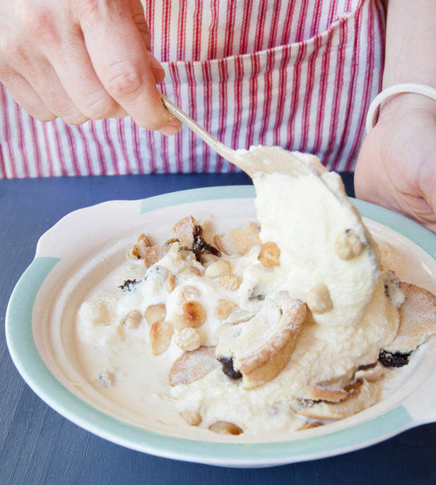 mince pie ice cream mixture