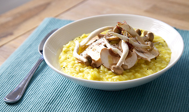 Ferran Adria S Saffron Risotto With Mushrooms Cooked By Shane