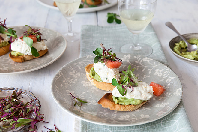 baguette-canapes