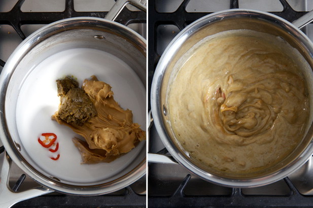 peanut butter sauce for thai chicken