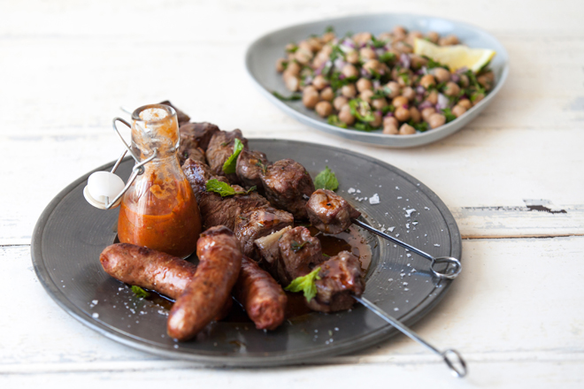 Lamb kebabs