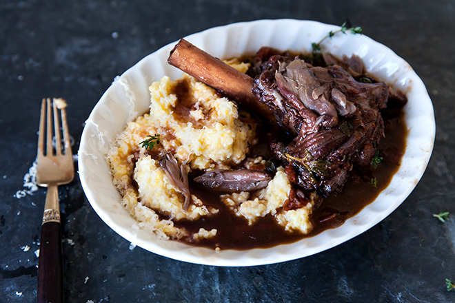 Recipe for lamb shank