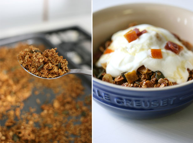 Homemade granola