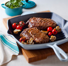 Square Skillet by Le Creuset 