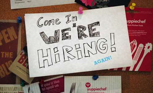 were looking for a passionate food and kitchen tool lover to fill a marketing assistant role at yuppiechef