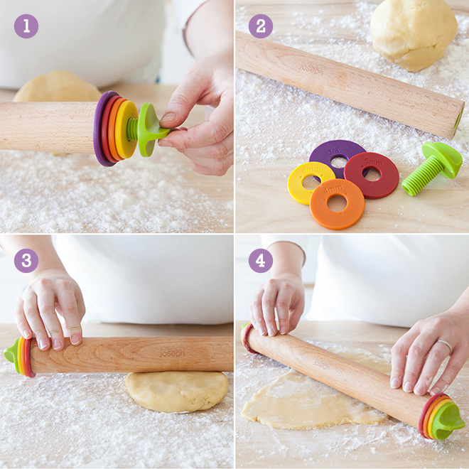 Make Precision Rolling a Breeze with the Joseph Joseph Adjustable Rolling  Pin 