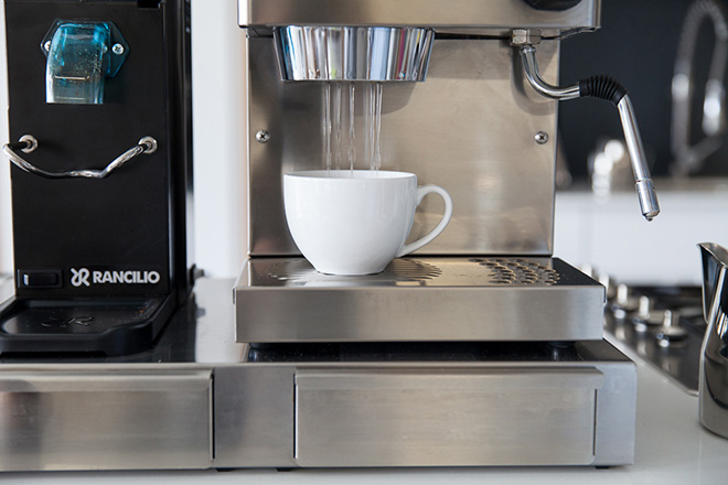 cleaning your espresso machine