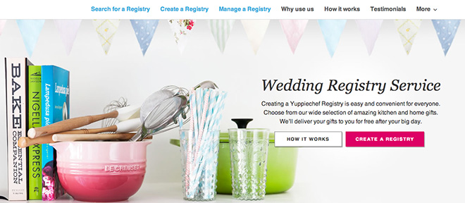 Have you seen our new wedding registry?