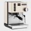 Rancilio Silvia V6 Manual Espresso Machine - V6,cream White angle