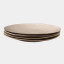 Mervyn Gers Glazed Stoneware Side Plates, Set of 4 - Ostrich