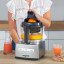 Magimix Compact 1100W Food Processor, 5200XL - Satin with pressed juice
