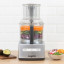 Magimix Compact 1100W Food Processor, 5200XL - Satin with veggies