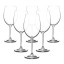 Crane Crystal Bistro Bordeaux Wine Glasses, Set of 6