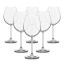 Crane Crystal Bistro Burgundy Glasses, Set of 6 - 650ml angle
