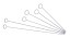 KitchenCraft Flat Sided Skewers, Set of 6 length of skewers compared 