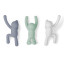 Umbra Buddy Moulded Wall Hooks, Set of 3 - Green Multi