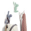 Umbra Buddy Moulded Wall Hooks, Set of 3 - Green Multi