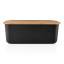 Eva Solo Bread Bin - Black front view