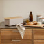 Eva Solo Bread Bin - Sand in use