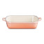 Le Creuset Peche Signature Cast Iron Roaster, 33cm