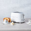 Smeg Retro 2 Slice Toaster - Matt White in use