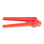 Dreamfarm Garject Lite Garlic Press - Red angle
