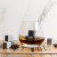 Humble & Mash Humble & Mash Whiskey & Drinks Stones, Set of 9 in a whiskey glass