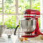 KitchenAid Artisan 3L Stand Mixer Bowl on the kitchen counter with baking ingredients 
