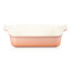 Le Creuset Peche Stoneware Heritage Rectangular Dish, 26cm