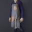 Arrow Leather Goods Canvas & Leather Apron Grey, in use