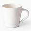Mervyn Gers Glazed Stoneware Flare Mug - Alabaster
