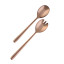 Nicolson Russell Buddha Titanium Salad Servers, Set of 2