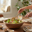 Nicolson Russell Buddha Titanium Salad Servers, Set of 2