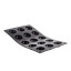 De Buyer  Moul'flex Hemispherical Demi-Spheres, 15 Cups