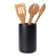 Humble & Mash Stoneware Utensil Holder with wooden utensils in