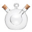 KitchenCraft World of Flavours Dual Oil and Vinegar Pourer - Round
