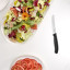 Victorinox Swiss Classic Round Serrated Paring Knife, 11cm - Black