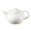 Le Creuset Stoneware Classic Teapot, 1.3L - Meringue