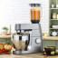 Kenwood Chef & Chef XL Stand Mixer Glass Blender Attachment on the kitchen counter with veggies and other ingredients