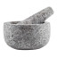Humble & Mash Granite Pestle & Mortar, 12cm angle