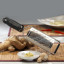 Microplane Gourmet Coarse Grater with ginger and grated ginger