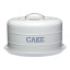 KitchenCraft Living Nostalgia Airtight Domed Cake Tin french grey
