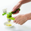 Joseph Joseph Helix Garlic Press pressing garlic
