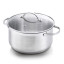 Brabantia Amsterdam Casserole with Glass Lid, 20cm