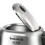 Taurus Selene Brushed Stainless Steel Cordless Kettle, 1.7L top close up