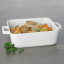 Maxwell & Williams Epicurious Square Baker, 24cm, white
