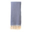 The Cotton Company Herringbone Throw - Navy